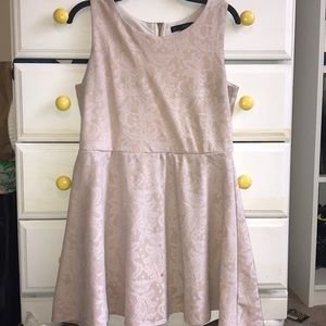 High Neck Skater Dress